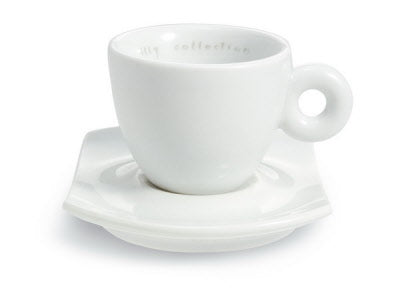 Illy art collection 2004 Daniel Buren White (1 PIC)