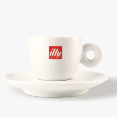 illy espresso cup (w saucer)  1pc