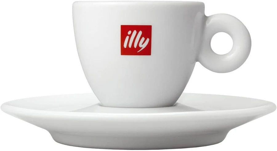 illy espresso cup (w saucer)  1pc